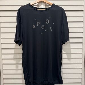 A.P.C. x Outdoor Voices Navy comfy Tee